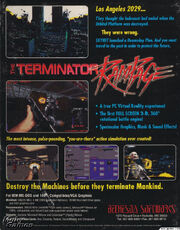 The Terminator- Rampage Back Cover