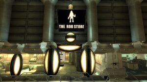Rob Store Sign