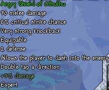Shield of Cthulhu Stats
