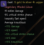 Legendary Bladed Glove