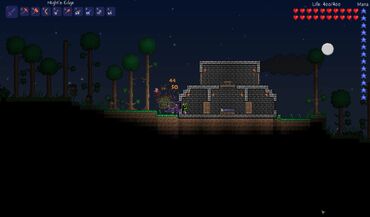 Terraria house defense bunker