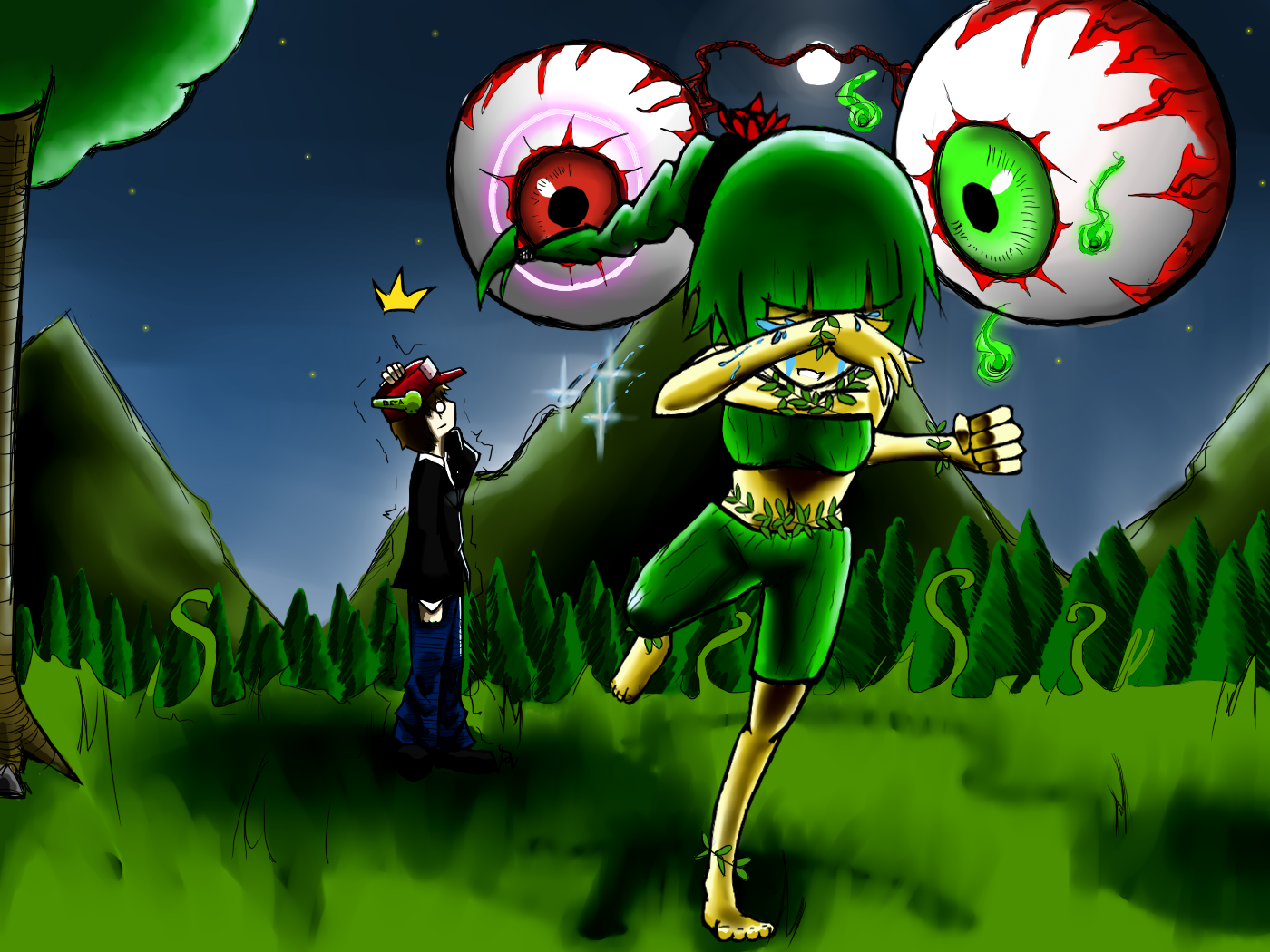 Plantera From Terraria Terraria Plantera As A Human Hd free images, downloa...