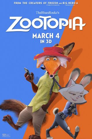 Bestand:Zootopia (TheBluesRockz Style) Poster.jpg