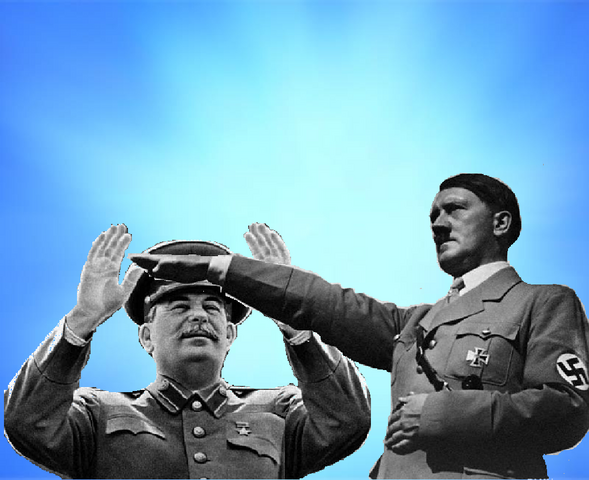 File:Hitler and Stalin Communist Bros.png