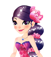 Mermaid-World-Fuschia-Mermaid