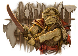 Gold Dragonborn