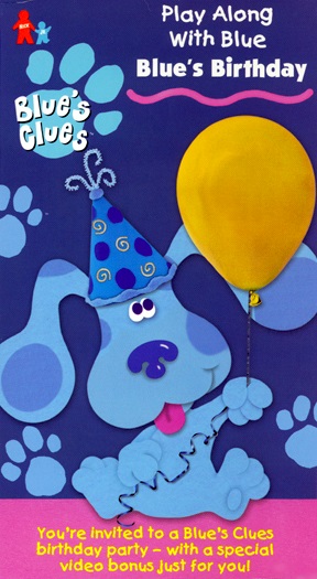Blue's Birthday (VHS) | Blue's Clues Wiki | FANDOM powered by Wikia