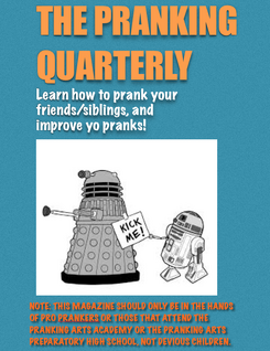Pranking Quarterly Cover
