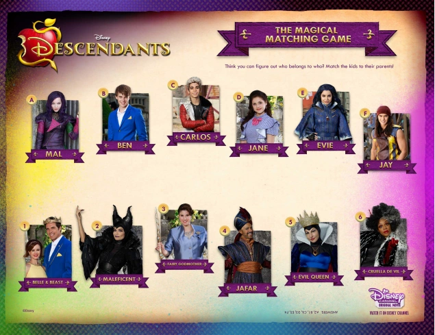 Image - Descendants Themed Activities 6.png | Descendants Wiki | FANDOM ...