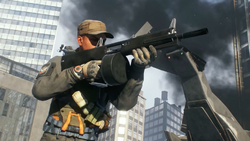 Showstopper (AA-12) aiming
