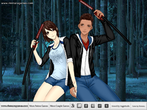 Maxie and Blue