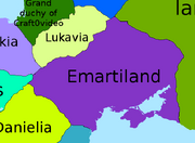 Традиційні кордони Емартіленду
