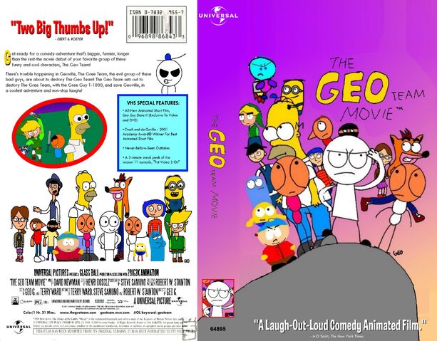 File:The Geo Team Movie VHS Front and Back.jpg