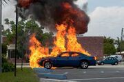 Jim Car Explodes