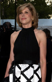 Christine Baranski at Met Opera cropped