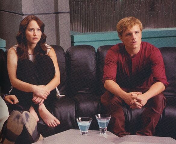 File:Katniss and Peeta awaiting.jpg