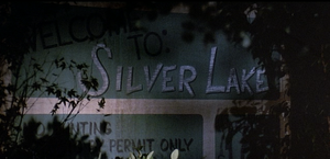 Silver Lake sign
