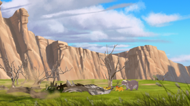 Mekundu Cliffs