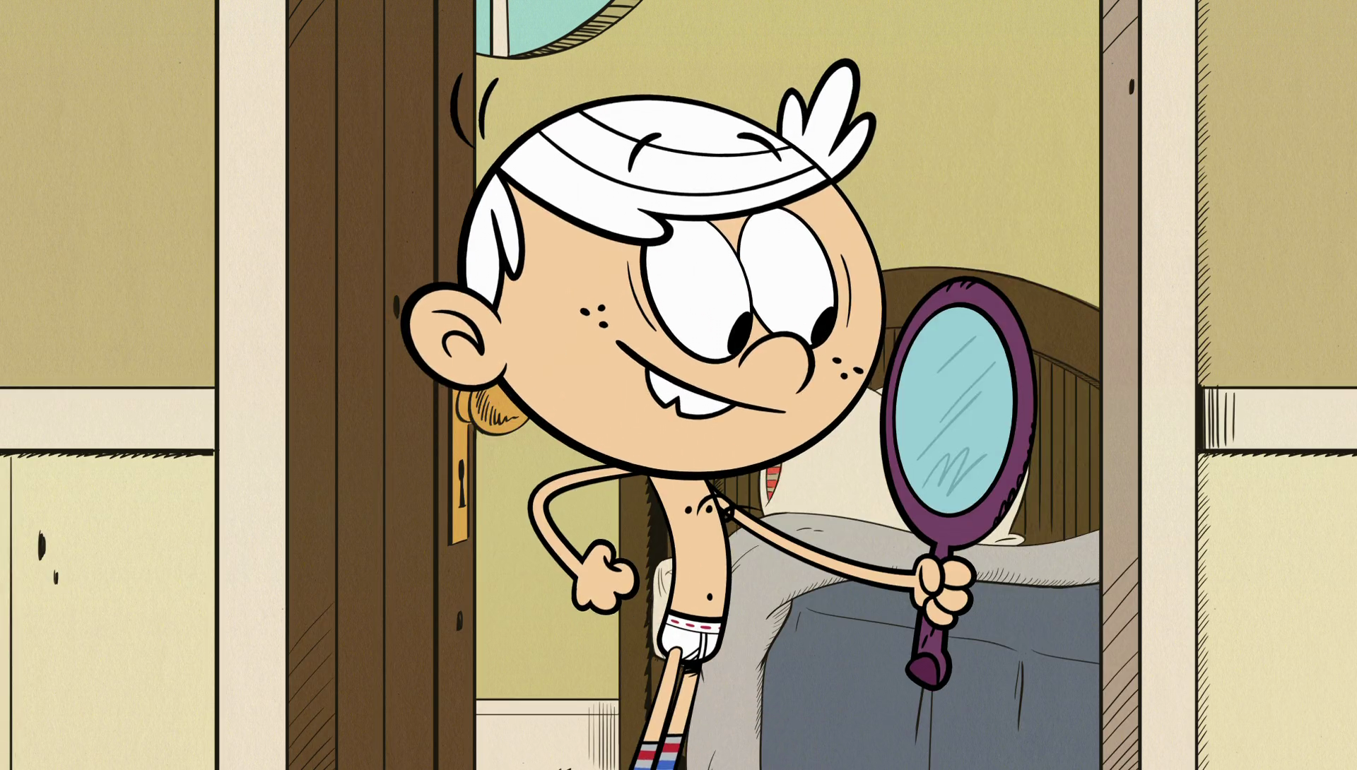 Image - S1E02B Lincoln with a single chest hair.png | The ...