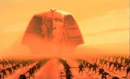 Seti I sphinx