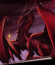 Majestic Red Dragon