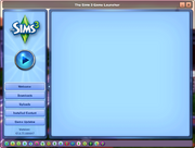 TS3 blank welcome screen