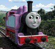 Rosie the pink engine