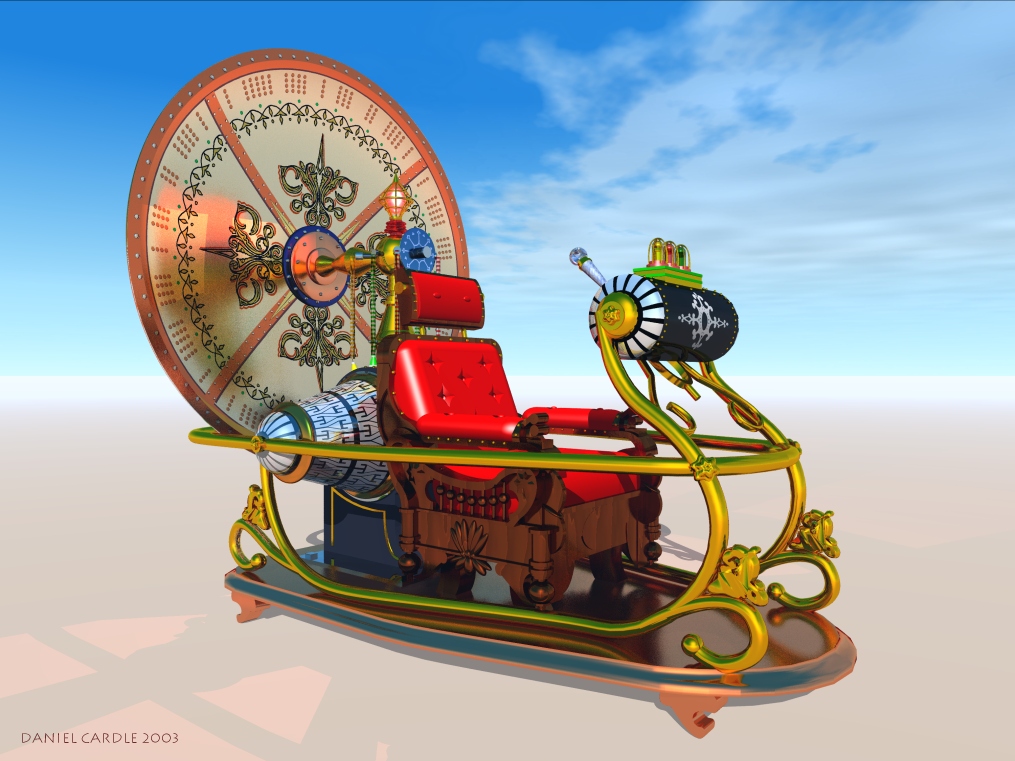 what does a time travel machine look like