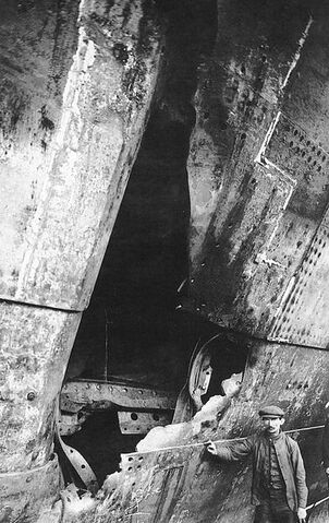 File:Olympic Hawke collision damage.jpg
