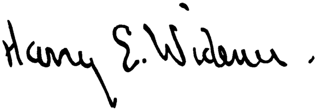 File:Harry E. Widener signature.png