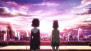 Shinobu y un clon viendo el horizonte.png