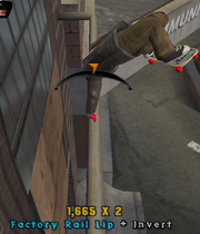 Factory rail lip