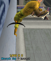 Morph lip gap