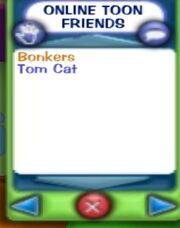 Friends list