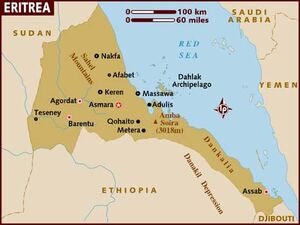 Eritrea map 001