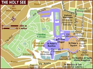 Vatican City map 001