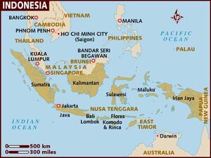 Indonesia map 001