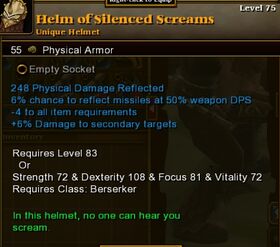 Helm Silenced Screams