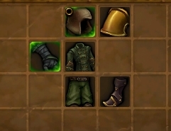 Cloth armor parts