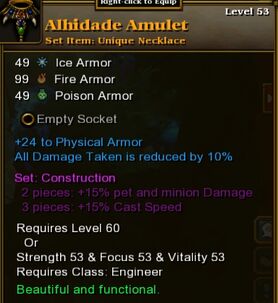 Alhidade Amulet