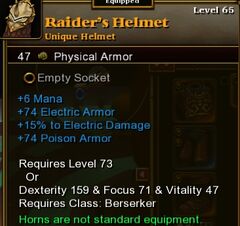 Raider's Helmet