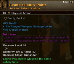 Leone's Fancy Pants