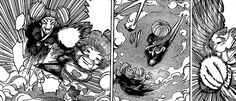 Setsuno peleando contra Chiyo