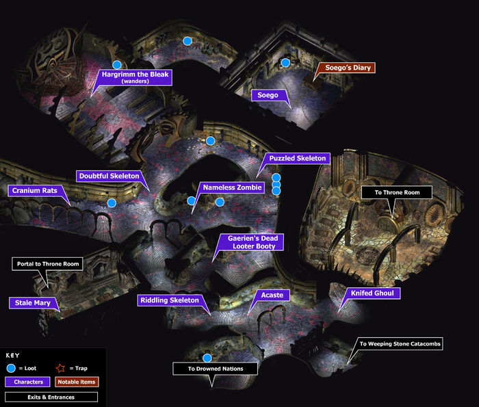 Dead nations map