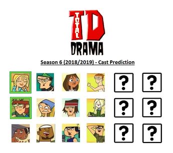 Total drama season 6 2018 2019 cast prediction