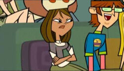 Courtney Glares!