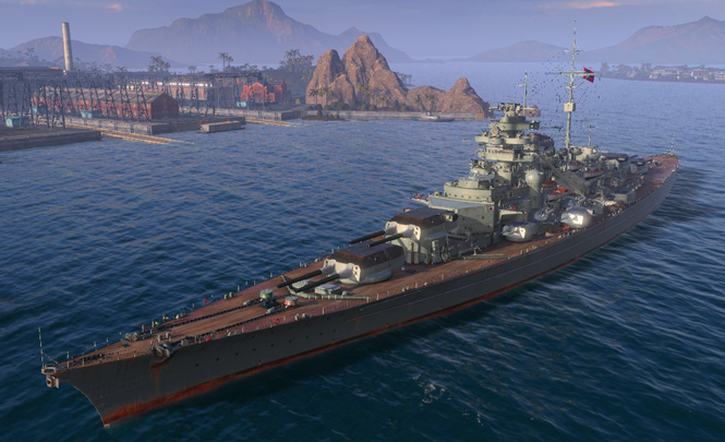 bismarck world of warships wiki