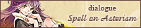 Spell on asterism banner