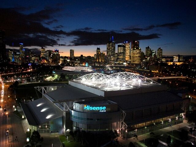 File:Hisense Arena night.jpeg