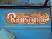 Ransomes badge